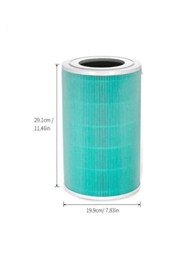 Supurgeavm Xiaomi Air Purifier - Зелен HEPA филтър, въглероден, съвместим с всички модели, икономична версия
