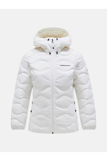 Peak Performance W Helium Down Hood Jacket Outdoor Jacket Offwhite G77852200-30227