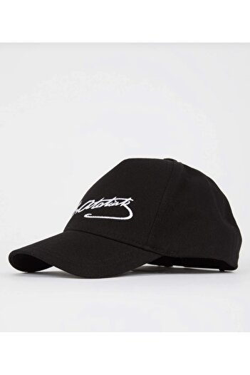 MSASTYLE Kemal Atatürk Embroidered Black Hat - Classic Design