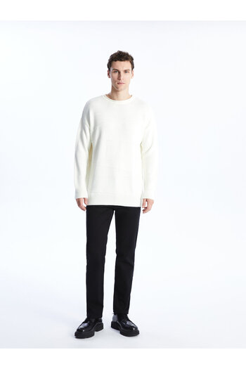 LC Waikiki Strickpullover für Herren – Langarm, Rundhalsausschnitt