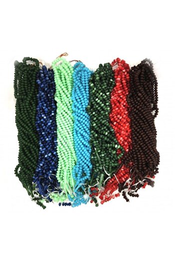 İslam Yayın Hediyelik 99 Pieces 8 Mm Acrylic Prayer Beads - Hajj and Umrah Dispensing, 10 Decks