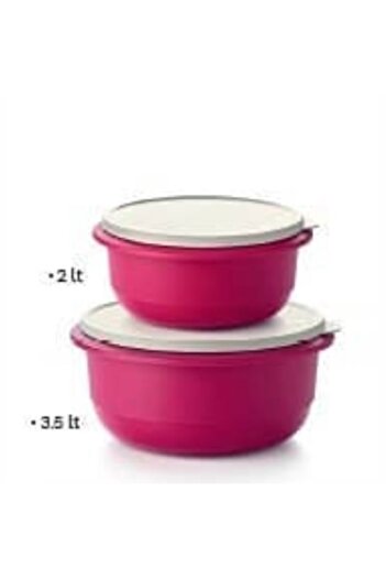 Tupperware Fuchsia Mixim Set of 2