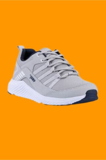 Jump New Season Gray White Orthopedics Sports Shoes