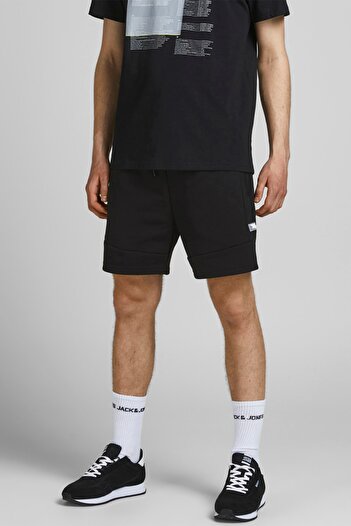 Jack & Jones Erkek Black Şort & Bermuda
