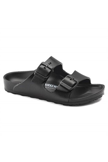 Birkenstock Black Children's Double Striped Slippers Arizona Eva1018924