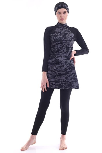 Aykum Mayo Full Hijab Swimsuit with Tights