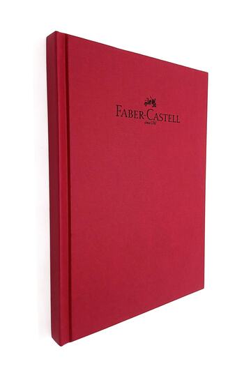 Faber Castell A5 Natural Hard Cover Hardcover Striped Agenda
