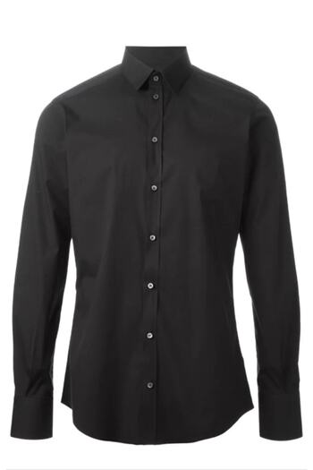by shirts collection Cămașă neagră de elită