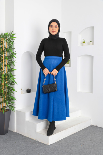 hacer ayaydın Stamped Flared Skirt