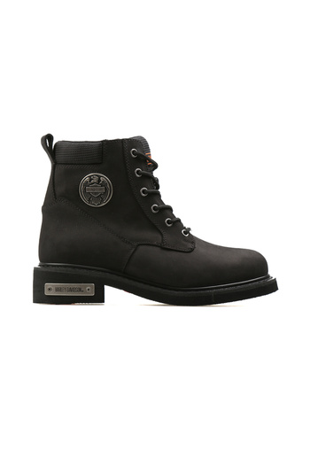 Harley Davidson Чорні чоловічі черевики 025M100128-Black-Nubuk