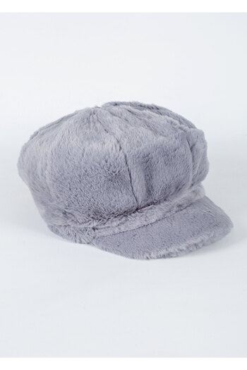 MinaCarin Furry Women's Sailor Hat Gray