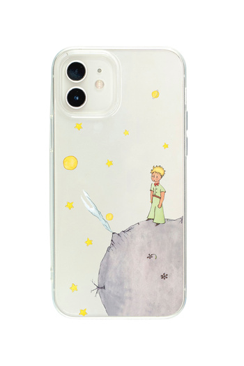 mooodcase Iphone 12 Little Prince Pattern Premium Transparent Silicone Case