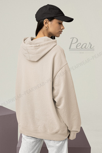 Pear Wear Powerpuff Girls Blossom Printed Women's 3 Thread Raster Oversize Hooded Sweatshirt