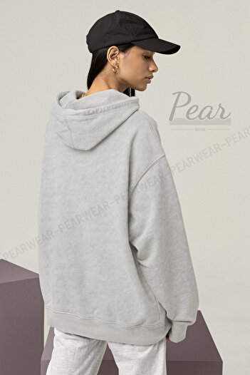 Pear Wear Жіночий оверсайз-светр з принтом Pearla