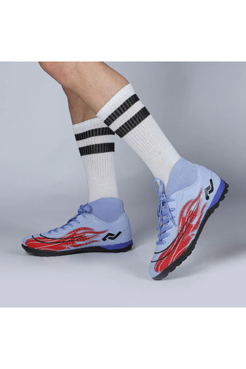 Jump 29677 Socks Astroturf Cleats Football Shoes Purple