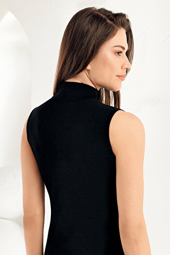 Şahinler Lycra Sleeveless Turtleneck Undershirt Mb1034
