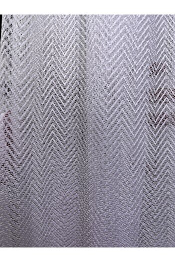 Fon Dünyası Custom Knitted Spike Tulle Curtain (1/3 BLACK BATTERY)