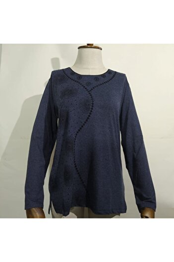 akgül giyim new season wool viscose combed cotton mother blouse model