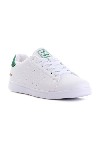 Jump 15306 / 15307 Unisex White Green Sneaker Anatomical Casual Sneakers