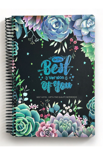Gıpta GIPTA BEST NOTE HARD COVER SPIRAL 17 * 24 CM 70 GR HÂRTIE 120 YP. CARO – MODEL4