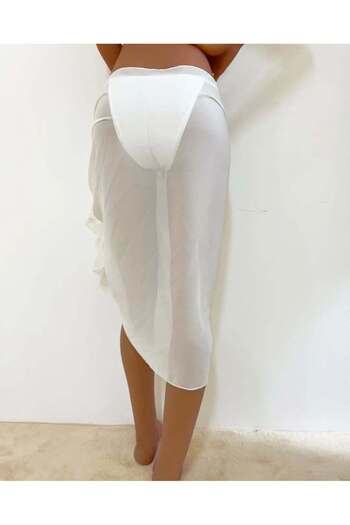 BF Bikini Fashion Tulle Pareo Skirt