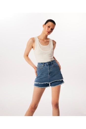 Twist Two piece look t-shirt