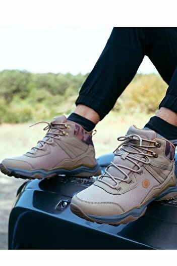 lumberjack Su Ve Soğuğa Dayanıklı Kışlık Bağcıklı Bot Sağlam Taban Outdoor Bot Erkek Bot Ayakkabı LM