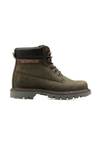 Caterpillar Cat Youth Boots 015G100095-Dark-Olive-Nubuk Brown Colorado