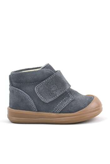 Rakerplus Yoohoo Genuine Leather Smoked Velcro Unisex Baby Boots