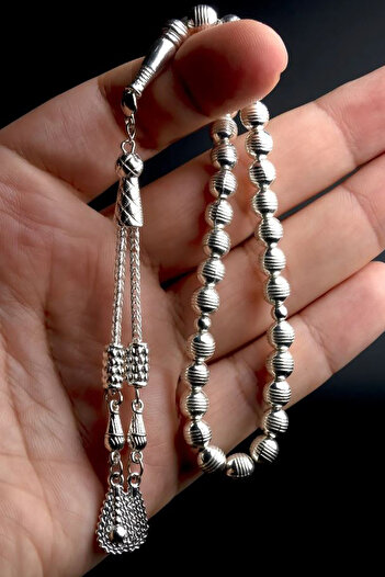 OTTOTESBİH Gift Sphere Cut Wrist Length Metal Prayer Beads