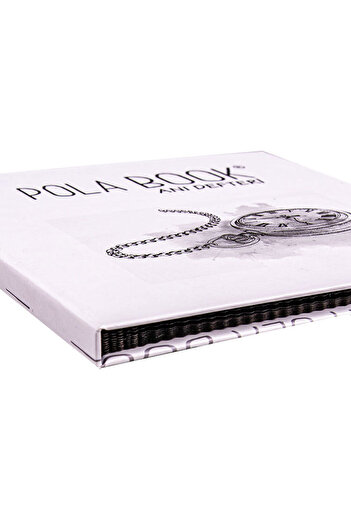 Dijital Dünyası Polabook White Pen Camera Figured Memory Notebook - Δώρο με αυτοκόλλητο αυτοκόλλητο