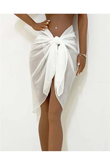 bikinistan Tulle Pareo Skirt
