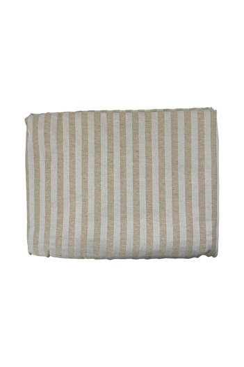 sethome collection STRIPED RIBBLELESS SATIN SHEET (3 DIFFERENT SIZES)