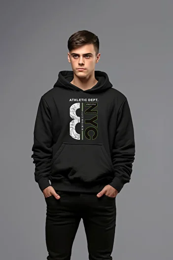 ADA BEBEK ÇOCUK Athletic NYC Style Men's Cotton Sweatshirt