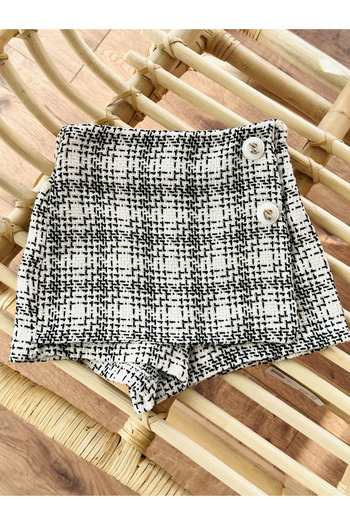 Zebra GIRL'S TUVET SHORTS SKIRT