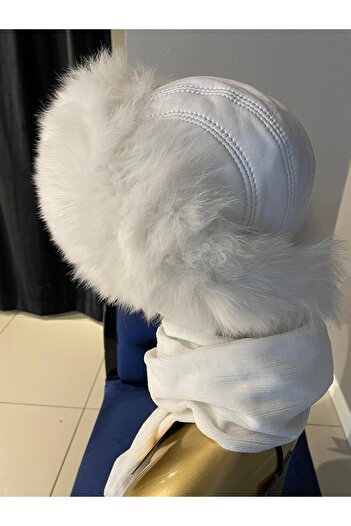 Hürrem Aldinç Fur Bonnet Snow Cap Ski Hat