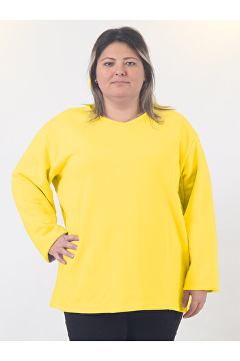 rood Long Sleeve Unisex Plus Size Sweatshirt