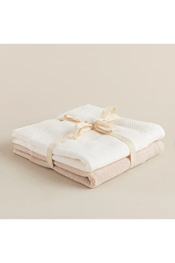 Chakra Sobeska 2-teiliges Mopp-Set - 50x70 cm Ecru/Beige