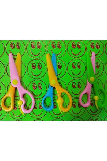 Linea Preschool Spring Mica Scissors 3 Pieces