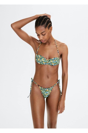 MANGO Woman Floral Bikini Bottom