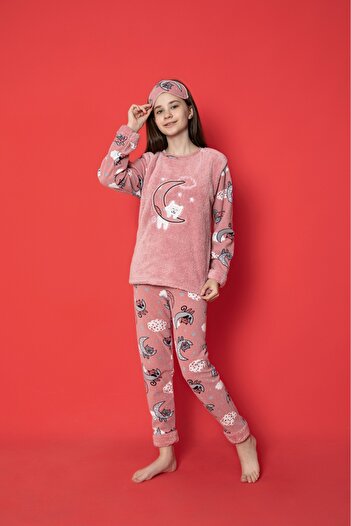 Asel Children's Fleece Pajama Set