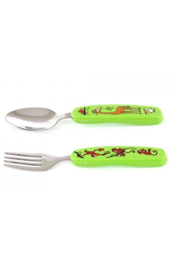 Tyrrell Katz Boxed Fork Spoon Set Jungle