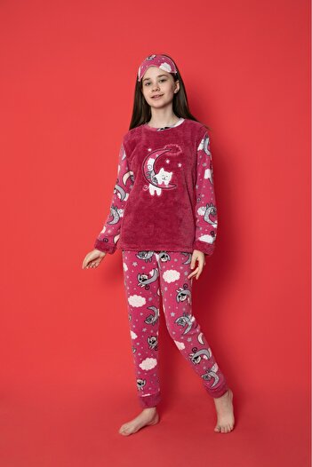 Asel Children's Fleece Pajama Set