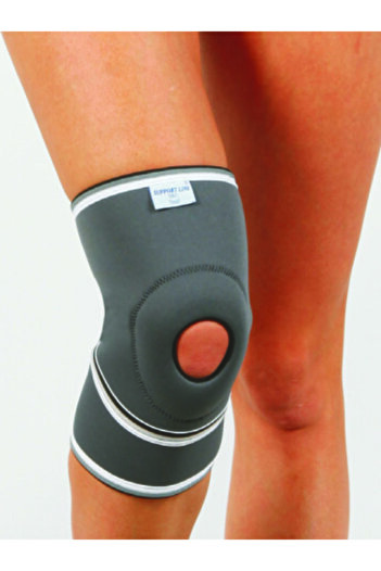 Supportline Lux Patella Supported Knee Pad Medical Orthopedic Protector Sports and Activity Knee Pad - Intermed