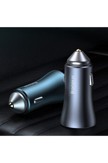 Baseus Golden Contactor Pro Dual U+c 40w Car Fast Charger