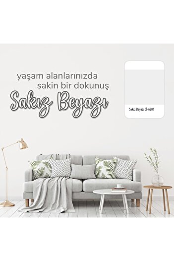 Polisan Elegans Antibakteriyel Küf Önleyici Tam Silinebilir Ic Cephe Boya Sakiz Beyazi