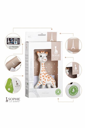 Sophie La Girafe Zürafa Diş Kaşıyıcı %100 Doğal Kauçuk