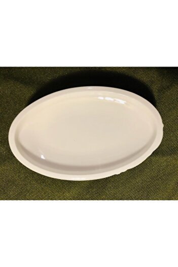 Koleksiyon Eser-i Istanbul Platin Small 4-Piece Oval Plate (23cm)
