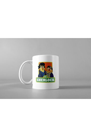 rakkun shop Sherlock Sesame Street Mug
