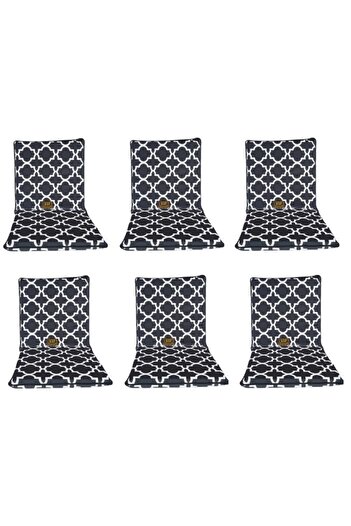 Vip Home Concept Market Ürünleri Chair Cushion 6 Pieces
